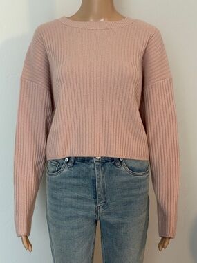 naked cashmere 100% cashmere sweater in pink